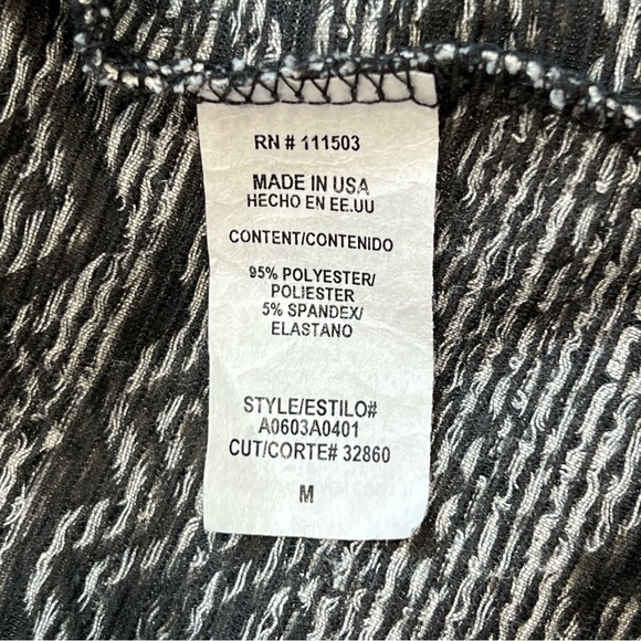 Meraki‎ Geometric Print Open Front Cardigan Duster Bohemian Style Medium - Picture 7 of 7